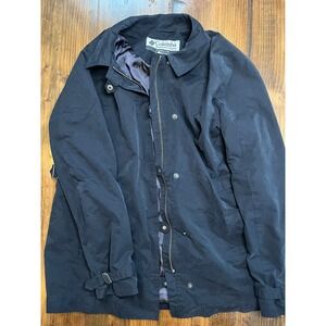 Columbia Sportswear Company Women's XL Black Nylon Polyester Blend Jacket Coat